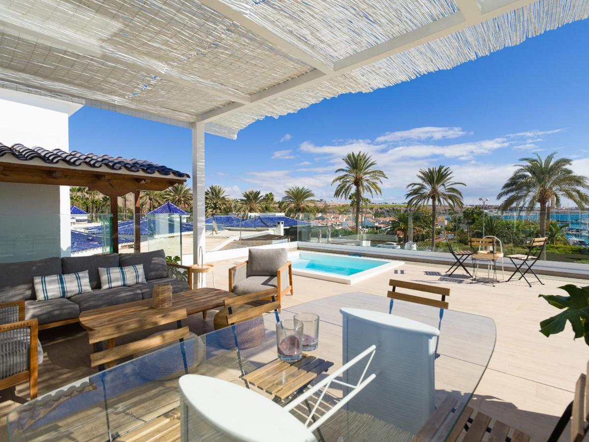 45 Pasito Blanco Vistamar with prívate heated pool Vila Exterior foto