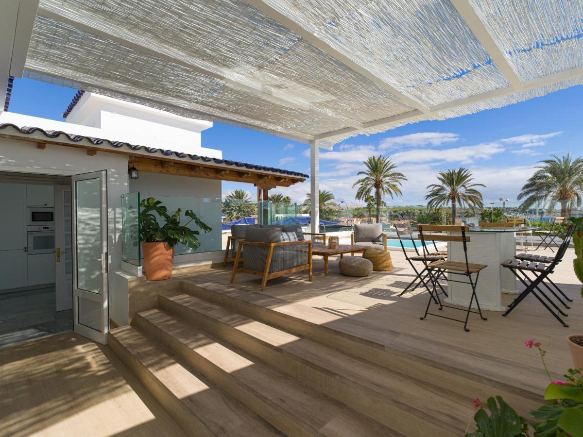 45 Pasito Blanco Vistamar with prívate heated pool Vila Exterior foto