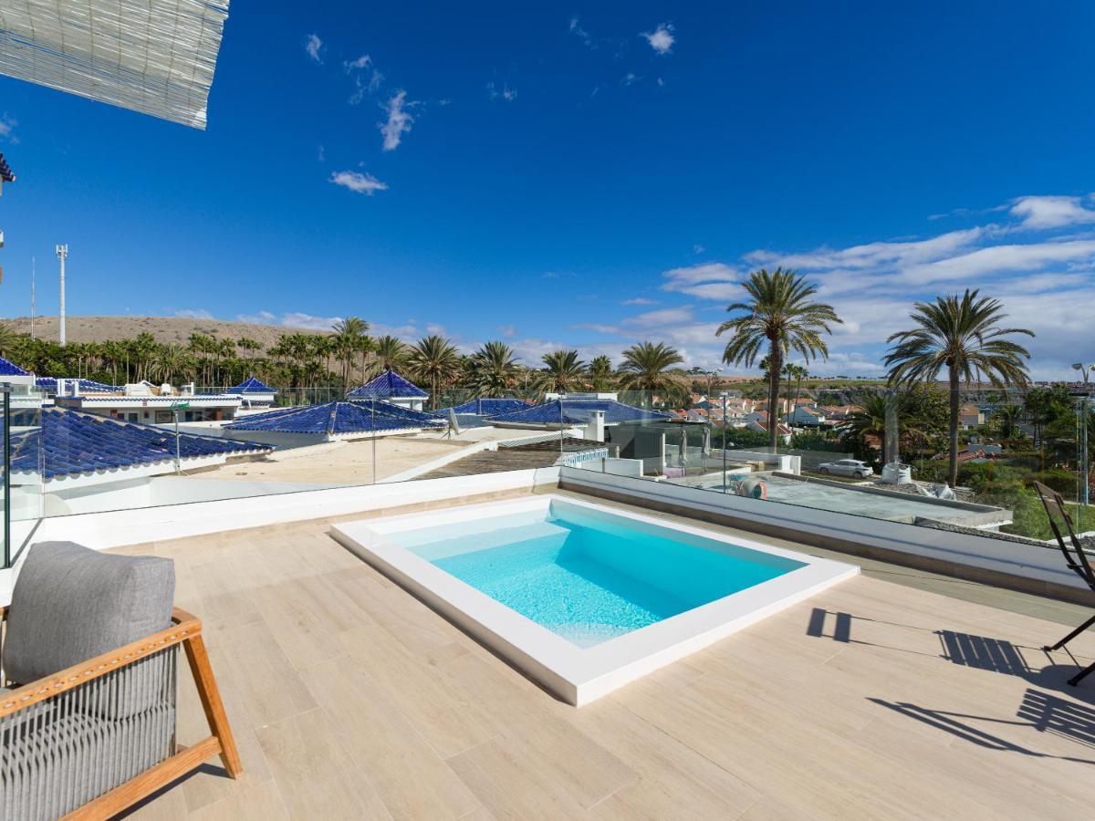 45 Pasito Blanco Vistamar with prívate heated pool Vila Exterior foto
